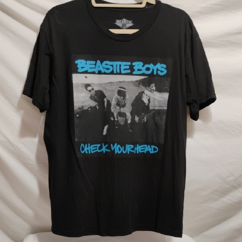 Beastie Boys 2014 Black Graphic T-Shirt Sz.M Worn 1X